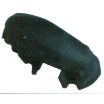 Doublure intérieure de garde-boue avant BMW en coton noir, modèle F02 2009-2013, pièce de rechange - Product Image 1