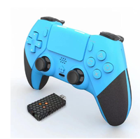 Manette sans fil pour PS5 avec récepteur, manette de jeu sans fil pour PS5 avec convertisseur pour console PS5