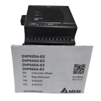 PLC Delta DVP04DA-E2 con 4 E/S, Memoria RAM, Voltaje de Operación de 24V para Automatización Industrial