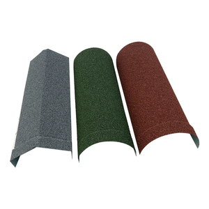 Accessoires de toiture personnalisés : Capuchon d'angle pour tuiles métalliques revêtues de pierre - Product Image 2