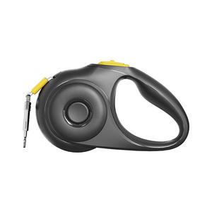 Cordón de nailon ajustable personalizado de lujo, accesorio para mascotas, correa retráctil semiautomática personalizada de lujo, bloqueo de seguridad de liberación rápida para sólido - Product Image 2