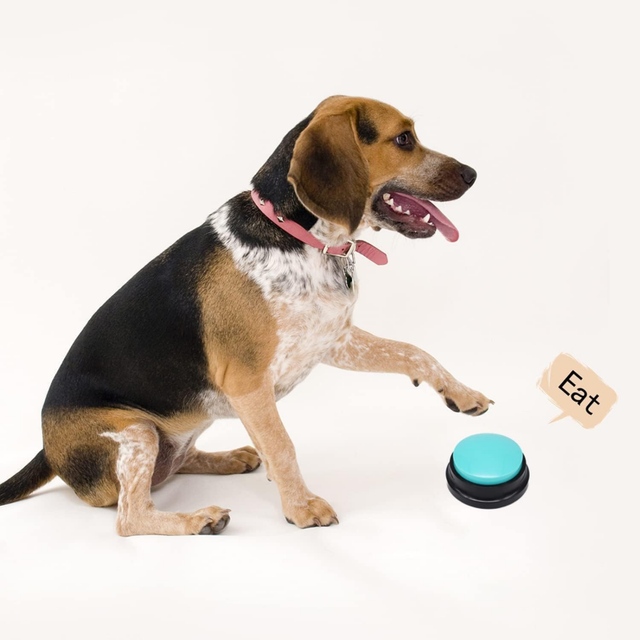 Portable Sound 30s Recordable Dog Voice Recording Button Talking Button Dog Buttons for Communication