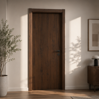 Portes intérieures insonorisées et imperméables de haute qualité, populaires en Israël, en WPC pour la conception de maisons