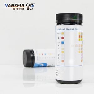 แผ่นทดสอบน้ำ Vansful W-9 50 100 ชิ้น แผ่นทดสอบคุณภาพน้ำในสระแบบหลายพารามิเตอร์ - Product Image 2