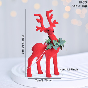 Décoration <span class=keywords><strong>de</strong></span> Noël colorée en forme d'elfe pour arbre artificiel, en plastique durable, ornement festif écologique pour intérieur, cadeau - Product Image 6
