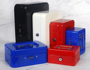 Salvadanaio di sicurezza in metallo di fornitura di fabbrica per denaro in contanti per la casa e l'ufficio - Product Image 5