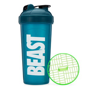 Botella de plástico sin Bpa para <span class=keywords><strong>Fitness</strong></span>, mezclador deportivo de proteína para gimnasio, con logotipo personalizado - Product Image 5