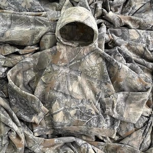 Fabricant de vêtements chasse camouflage à capuche personnalisé Streetwear Hoddie partout numérique véritable arbre imprimé Camouflage Hoodies hommes - Product Image 1