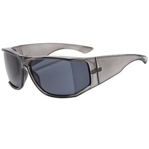 Gafas de Sol de Moda con Forma de Arco, Estilo Y2K Futurista, para Mujer, Tendencia <span class=keywords><strong>Xiaohongshu</strong></span>, Personalizadas, UV400 - Product Image 1