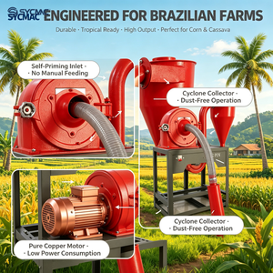Machine <span class=keywords><strong>à</strong></span> moudre les céréales pour la farine de maïs, le riz et le traitement des céréales - Product Image 2