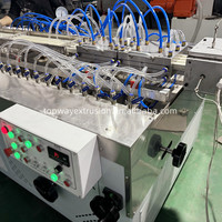 Machine de fabrication de panneaux muraux rainurés en PVC, machine de fabrication de panneaux stratifiés, ligne de production de panneaux muraux en PVC WPC