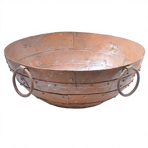 Wholesale Selling <b>Outdoor</b> Kadai Stand Large Quantity Cooking Useful Elegant Iron <b>Fire</b> Pit With Handles Trusted Quality Craft - Product Image 1