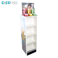 DSP usine vietnamienne masque facial produits de soin de la peau cosmétiques présentoir acrylique au sol