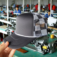 Casquette de baseball à grand bord, avec motif léopard et logo personnalisé Win, style bec de canard, casquette de camionneur légèrement incurvée en mousse respirante