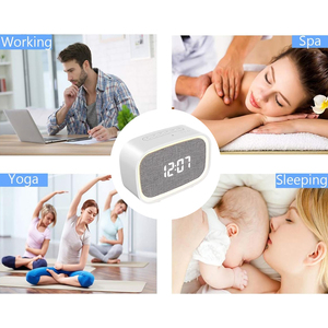 Nueva Máquina de Sonido para Dormir con Bluetooth, Luz y Reloj Despertador, Máquina de Sonido Blanco para Dormir - Product Image 2