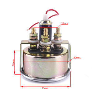 Jauge de carburant de voiture de course 12V 52mm (2 pouces) à LED, nouveau compteur de vitesse et jauge d'huile, vente chaude transfrontalière - Product Image 2