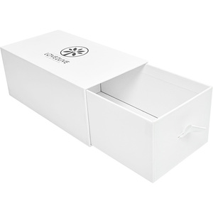 Custom High-End Magnetic Drawer Gift Box for Skincare & Cosmetic Rigid Paperboard Box with Custom Logo for & Serum - Product Image 1
