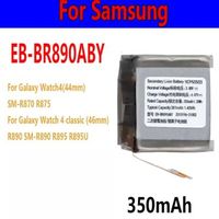 EB-BR890ABY untuk Baterai Li-ion Samsung Watch 4 (Model 44MM/46MM) SM-R870/R890 Termasuk-Perak Dapat Diisi Ulang