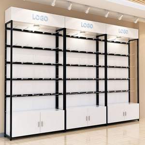 Présentoir de vente au détail en bois de haute qualité Produits d'épicerie et de commodité cosmétiques Magasins de détail - Product Image 4