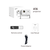 Nouveauté 2025 : Mini projecteur intelligent Pico, support réglable, mise au point automatique, haute luminosité, vidéo 4K, projecteur LED portable