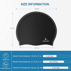 <span class=keywords><strong>Bonnet</strong></span> <span class=keywords><strong>de</strong></span> <span class=keywords><strong>bain</strong></span> en silicone plat 50g à faible MOQ, personnalisable style drapeau <span class=keywords><strong>pour</strong></span> enfants et adultes, <span class=keywords><strong>bonnet</strong></span> <span class=keywords><strong>de</strong></span> <span class=keywords><strong>bain</strong></span> <span class=keywords><strong>pour</strong></span> <span class=keywords><strong>dreadlocks</strong></span> - Product Image 3