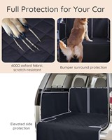 Coussin de siège de voiture imperméable pour SUV, idéal pour chats et chiens, en polyester résistant à l'usure, pour bagages et animaux de compagnie - Grande Vente