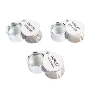 Sterke Struisvogel 30x <span class=keywords><strong>20x</strong></span> 10x Metalen Opvouwbare Sieraden Vergrootglas <span class=keywords><strong>Loupe</strong></span> 50G Voor Diy - Product Image 4
