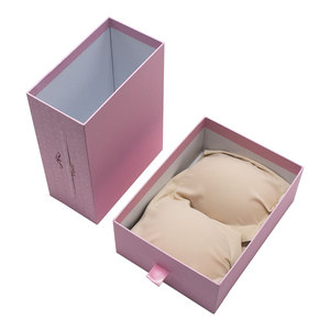 Custom Logo Luxury Rigid Drawer <b>Box</b> Kraft Paper T-Shirt Socks Fur Packaging with Velvet Lining & Magnetic Closure - Product Image 4