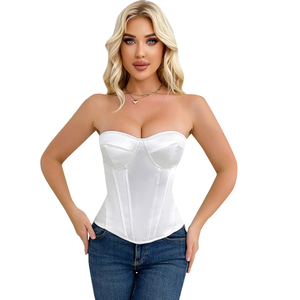 Soutien-gorge <span class=keywords><strong>sexy</strong></span> respirant très populaire, robes de bal, robes de mariée, corsets noirs et blancs pour la confection de robes - Product Image 2