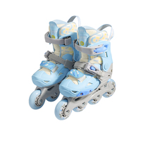 Avec CNC Support en plastique monobloc de haute qualité en ligne sans clignotant Patins à roulettes pour les sports de plein air