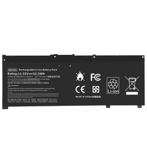 High Quality 11.55V 52.5Wh 4550mAh Safe Discharge SR03XL <b>Battery</b> for HP 15-CX0065TX 15-CX0076TX New <b>Battery</b> - Product Image 1