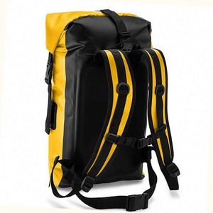 Sac à dos multifonctionnel personnalisé de grande capacité 35L en PVC pour kayak, randonnée, sac étanche - Product Image 4