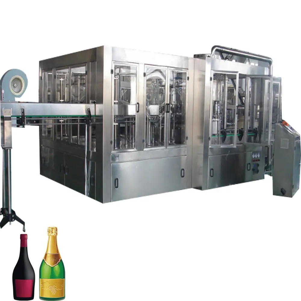 Automatic 3 in 1 Monoblock Beer Bottle Filling Seaming Machine Production Line bottling filling machine glass bottle or can