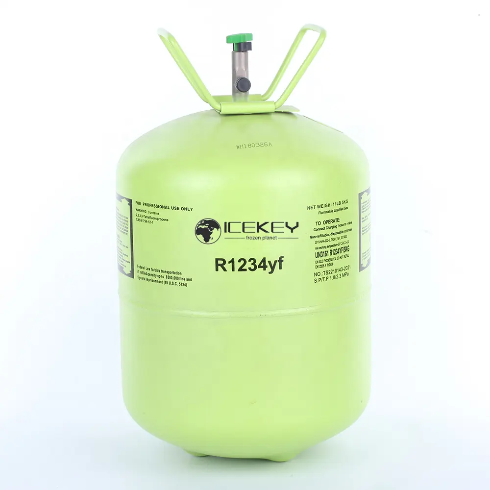 99.9% Can and Cylinder Refrigerant Gas R134A Refrigerant Auto Factory for R-134-a R1234yf