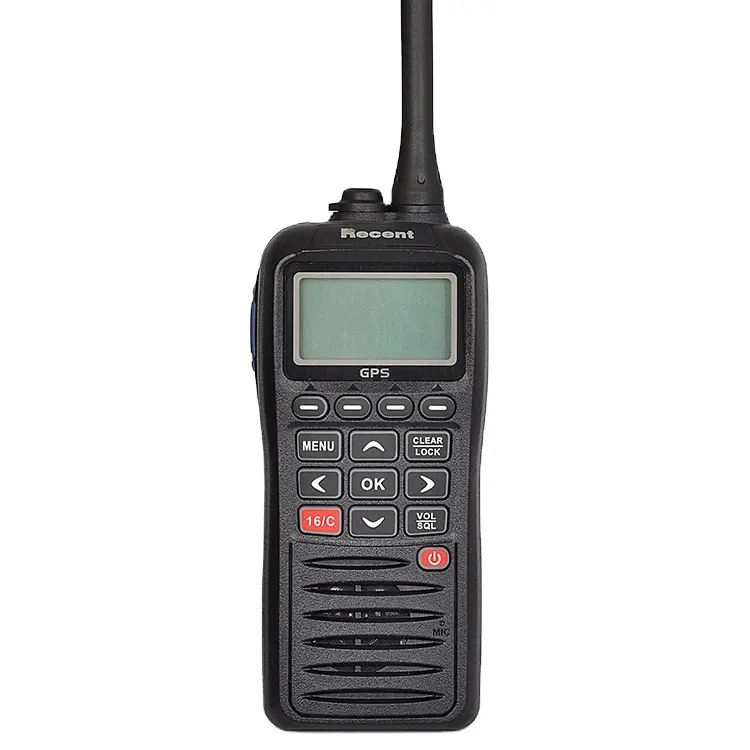 Radio Marina portátil, dispositivo profesional impermeable IPX7, VHF, Compatible con Icom, RS-38M reciente