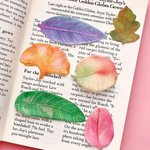 <b>Creative</b> Student <b>Gift</b> High-Value Simulation Leaf Sticky Notes for Back-to-School Season Essential for Memos and Messages - Product Image 3