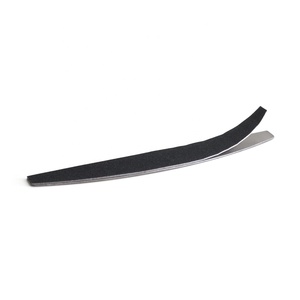 Lime à ongles personnalisée en acier inoxydable, forme demi-lune, <span class=keywords><strong>argent</strong></span>, 178mm, remplaçable, 1 pièce - Product Image 5