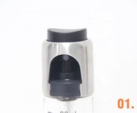 Pulvérisateur d'huile d'olive Lot de 2 pulvérisateurs d'huile avec support d'étagère pour la cuisson Bouteille de pulvérisation d'huile Pulvérisateur pour la cuisson BBQ Salade Cuisson