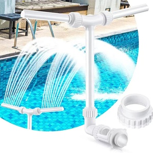 Accessoires de fontaine et de cascade d'arrosage fluorescent d'eau douce en plastique pour <span class=keywords><strong>piscine</strong></span> transparente - Product Image 6