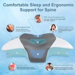 <span class=keywords><strong>Oreiller</strong></span> cervical orthopédique en forme de U, <span class=keywords><strong>anti</strong></span>-bactérien, amovible et lavable, pour dormeurs latéraux, <span class=keywords><strong>anti</strong></span>-ronflement, vente en gros - Product Image 3