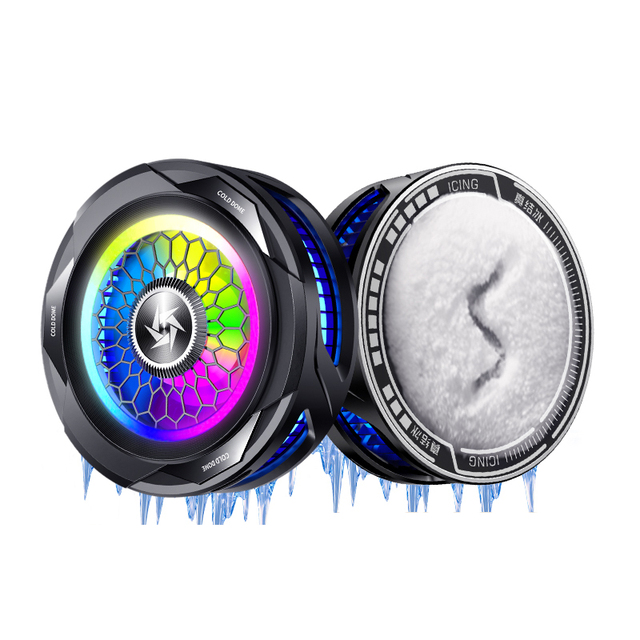 HANLI Factory Direct Sale SL-25 Ice Cooling Semiconductor Refrigeration E-sports Ice Shark Back Clip Magnetic Type-C 15W Phone