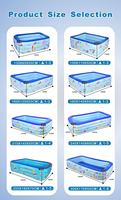 Piscines gonflables pour enfants de grande taille, en PVC, pour usage domestique, zones de jeux pour bébés et enfants, zones de jeux avec sable