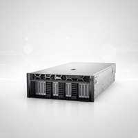 خادم راك Dell PowerEdge XE9680L مع نظام تخزين فلاش ومعالج Xeon