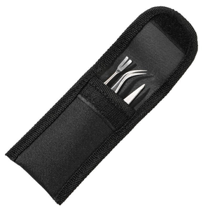 Pince à épiler professionnelle durable en acier inoxydable et plastique, lot de 4, écologique, pour l'élimination des tiques, coupe-ongles, outils pour éliminer les peaux mortes, pour animaux de compagnie - Product Image 4