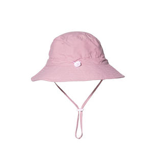 Cappello da sole estivo a prova di UV tinta unita alla moda cappello da spiaggia per tutte le stagioni per bambini e bambini stile <span class=keywords><strong>pescatore</strong></span> personalizzato - Product Image 1