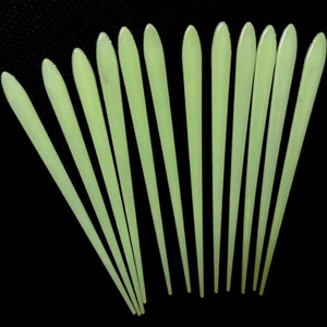 Autocollants muraux fluorescents en forme de météore, en PVC, pour chambres d'enfants, décoration de chambre à coucher, 17Cm, jaune bleu, paquet de 12 - Product Image 4