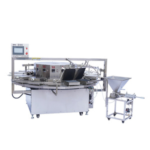 Machine à gaufres électrique automatique avec 12 moules à changement rapide, <span class=keywords><strong>disque</strong></span> rotatif à haut rendement, en acier inoxydable 304, machine à snacks portable - Product Image 2