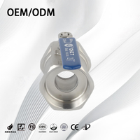 Vanne à bille manuelle en acier inoxydable CF8 1 pièce, filetage NPT, vanne à bille industrielle monobloc pour eau, huile, gaz
