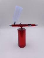 Aérographe multifonctionnel portable à pression d'air réglable, fabriqué en Chine, rechargeable par USB, noir, rouge, or en option