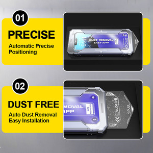 Protection d'écran en verre trempé ultra HD transparente 9H, installation facile pour <span class=keywords><strong>iPhone</strong></span> 17 16 15 14 <span class=keywords><strong>13</strong></span> <span class=keywords><strong>Pro</strong></span> <span class=keywords><strong>Max</strong></span> - Product Image 4